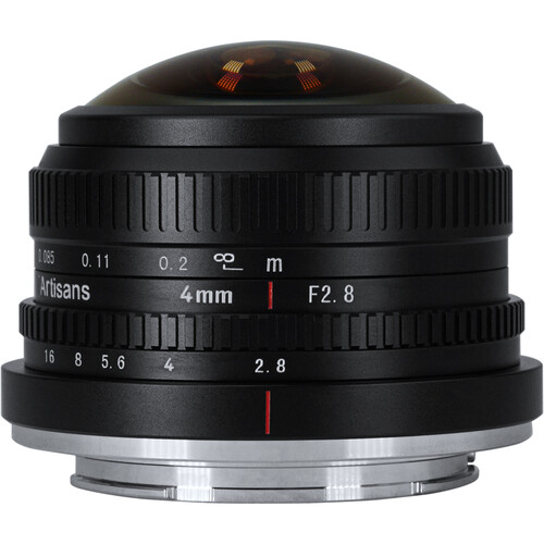 7artisans 4mm f/2.8 Circular Fisheye za Fuji X - 1